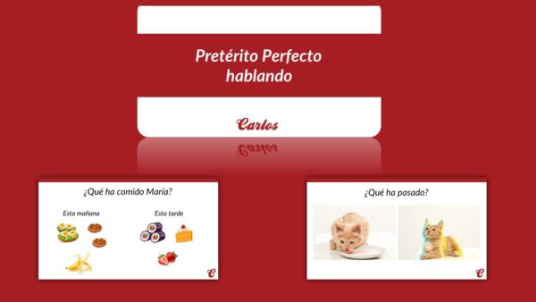 Pretérito Perfecto hablando + karty do gry Poco Loco