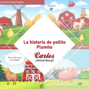 La historia de pollito Plumito