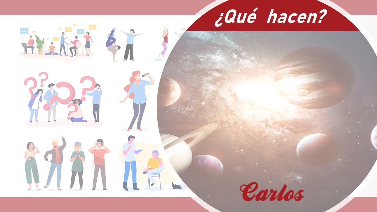 ¿Qué hacen… ? Verbos regulares